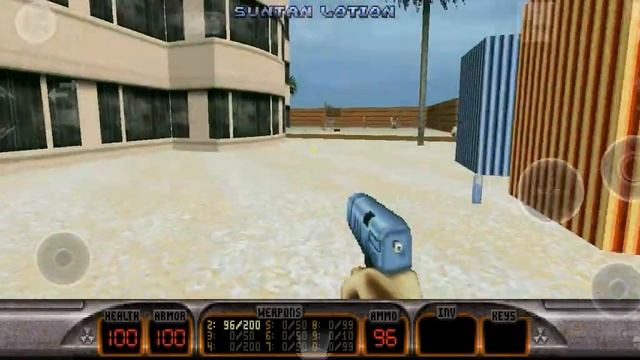 Duke Nukem 3D On Android (Raze Touch)