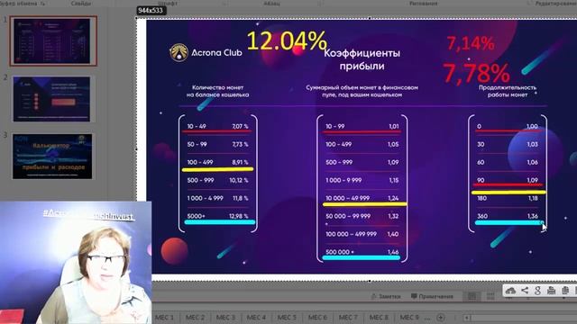 Шаг 3 Таблица коэффициентов Чёткое понимание как достичь результата смотреть онлайн