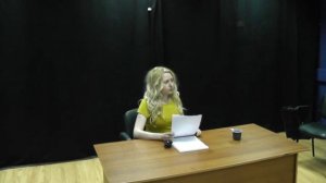 Блондинка в эфире