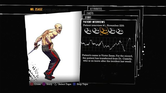 Victor Zsasz audio tapes - Batman Arkham Asylum смотреть онлайн