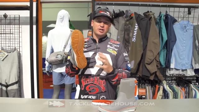 Simms Challenger Mid Boat Shoe & Challenger Pull On Boot With Cody Meyer | ICAST 2017