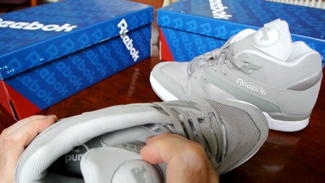 Reebok Court Victory - Grey And Blue смотреть онлайн