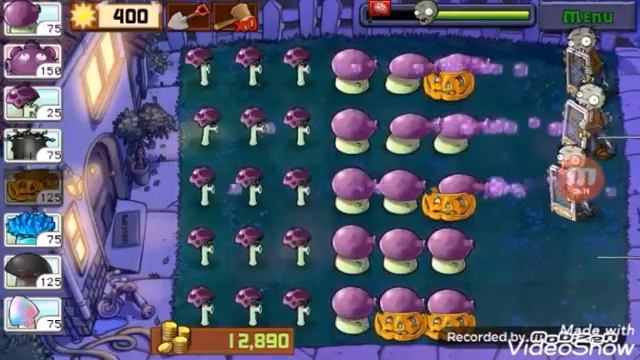 Plants vs Zombies Last Stand: Night Gameplay смотреть онлайн