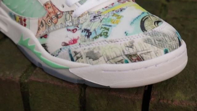 AIR JORDAN 5 WINGS REVIEW & DOPE ON FOOT!! смотреть онлайн