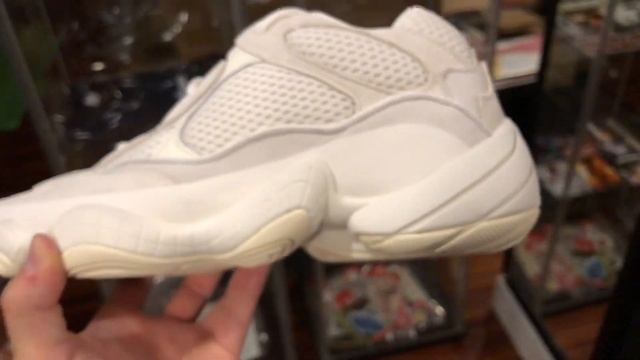 Обзор кроссовок Yeezy 500 Bone White! смотреть онлайн