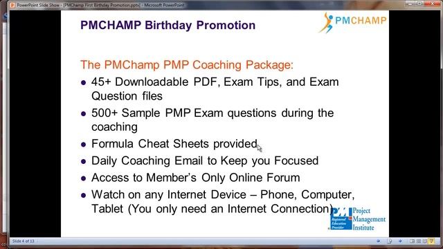 PMChamp Birthday Promotion Package смотреть онлайн