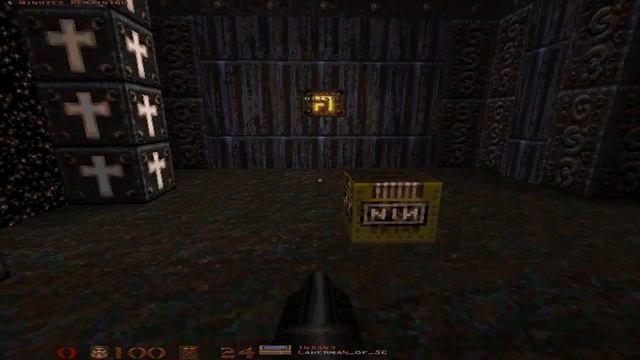 QuakeWorld DM4 - Insane Vs Lakerman смотреть онлайн