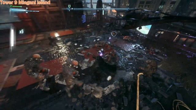 Batman Arkham Knight most wanted "Occupy Gotham" locations walkthrough playthrough смотреть онлайн