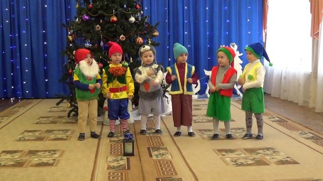 Танец гномиков, младшая группа №12 смотреть онлайн