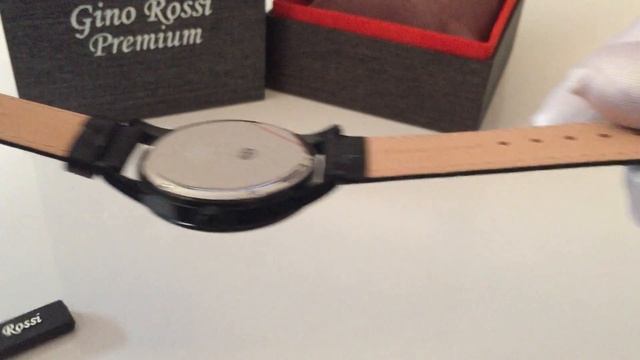 Men's Watch GINO ROSSI PREMIUM STEEL TOPMEN II S8886A-1A4 смотреть онлайн