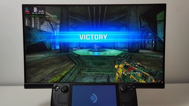 Steam Deck Gameplay - Quake Champions - SteamOS