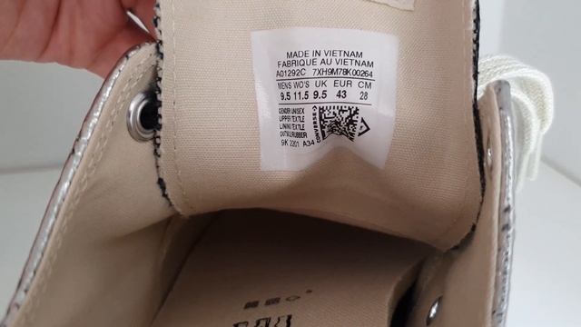 Rick Owens DRKSHDW X Converse Turbodrks Metallics