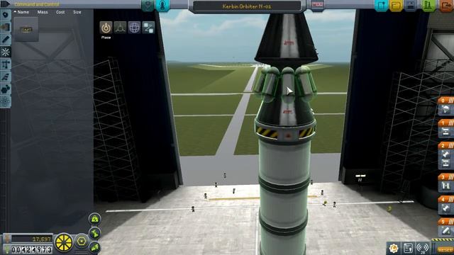 Kerbal Space Program 1.0.2 Карьера - серия #5 Запуск с туристами смотреть онлайн
