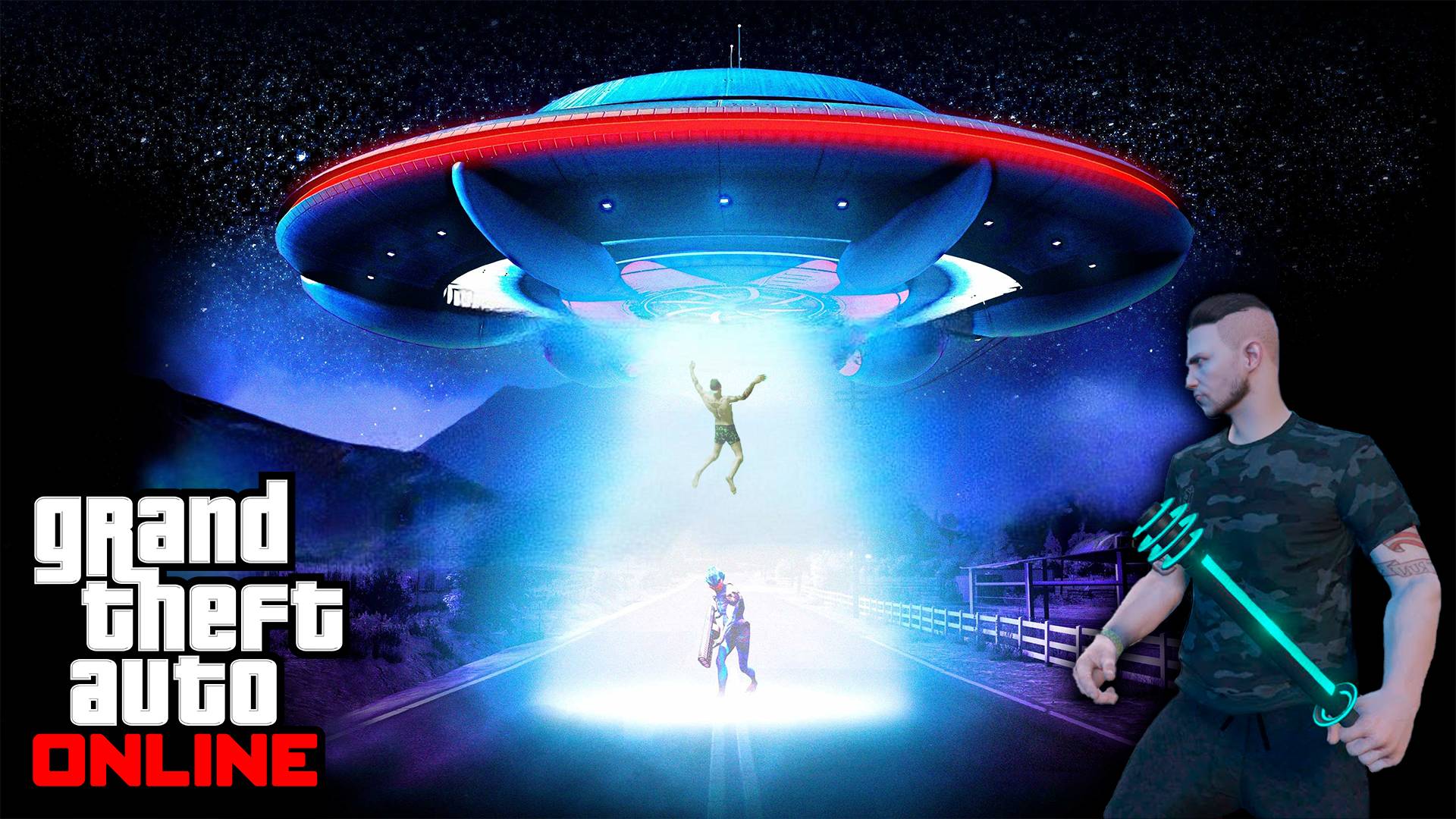 Секретная лаборатория пришельцев в GTA Online смотреть онлайн