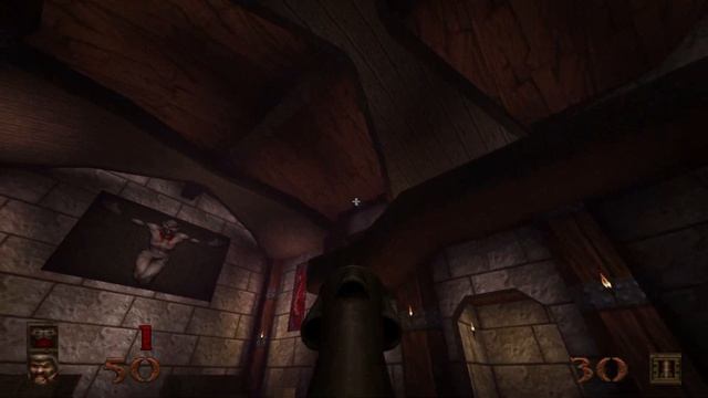 Quake Remastered: Scourge of Armagon - HIP2M2 The Black Cathedral - All Secrets (Nightmare Skill) смотреть онлайн