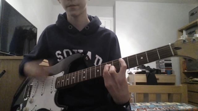 Let yourself go by Green day guitar lesson смотреть онлайн