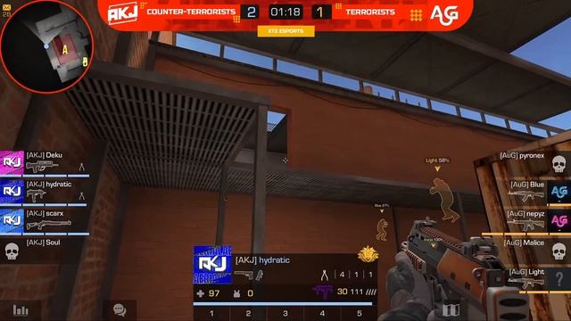 XTZ Standoff2 Pro Scrims | Season 2 | XTZ ESPORTS | Round 1 | Aerial Killers of Jade vs Augmented смотреть онлайн