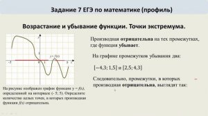 Найти количество целых точек, в которых производна отрицательна