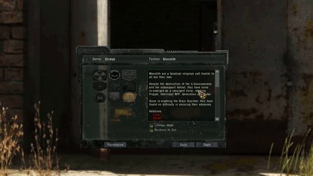 Stalker Call of Chernobyl Mod/ Start Faction смотреть онлайн