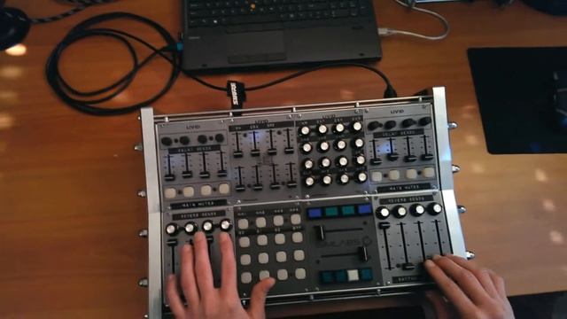 Reason 8 & custom Livid modular midi controller - Simoniel - ''Stalker'' смотреть онлайн