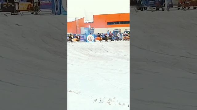 Старт колясок Чкаловский мотокросс 03.02.2024