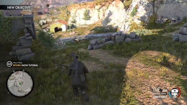 Playing Sniper Elite 4 In 2024 | PC | First Five Minutes Of Gameplay | смотреть онлайн