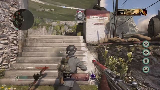 [Worlds First V2 With NEW AVS-36 Red Storm Rife][COD WW2] смотреть онлайн