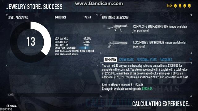 Payday 2 - Level 0 to 32 in one heist! смотреть онлайн