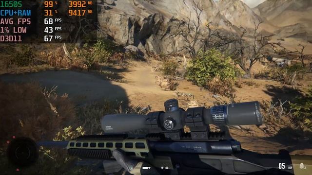 Sniper: Ghost Warrior Contracts 2 | GTX 1650 SUPER - Ryzen 5 2600 смотреть онлайн