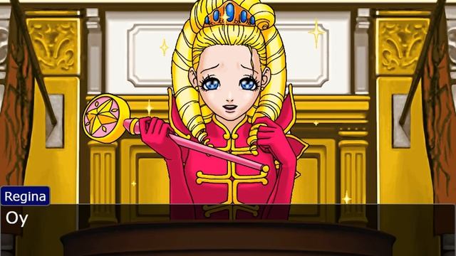 Сапогом по башке!  Но это спор в Ace Attorney