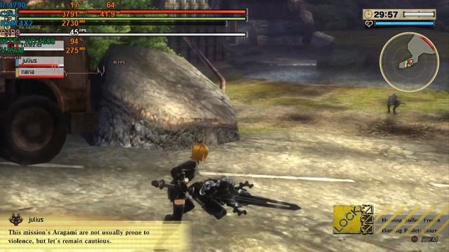 God Eater 2 Rage Burst Intel HD 4600 (Low End PC) смотреть онлайн