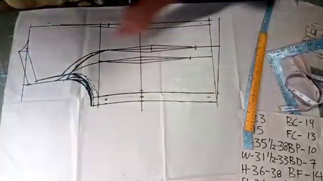 HOW TO MAKE PATTERN FOR BLAZER. PAANO MAG PATTERN NG BLAZER. смотреть онлайн