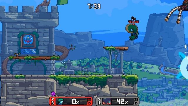 Rivals of Aether: Amaya vs Level 9 Guardian Stalker (No Damage) смотреть онлайн