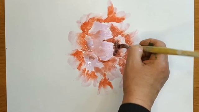 Мастер-класс по рисованию “Пион” смотреть онлайн