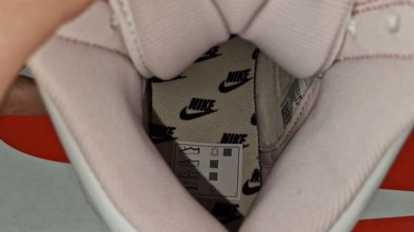 Nike Dunk High 1985 Pink Denim -  On Feet and Check *  🙃 okay 83%