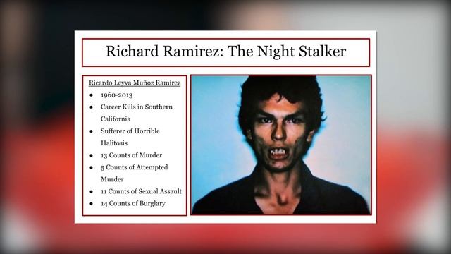 Recreating Serial Killer Richard Ramirez (The Night Stalker) Last Meal Of Chicken Cacciatore