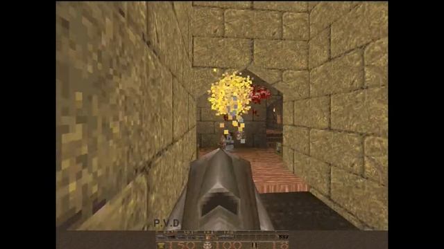 Quake I , Episode II #walkthrough The Realm of Black Magic , Level 6, The Dismal Oubliette .Hardest смотреть онлайн