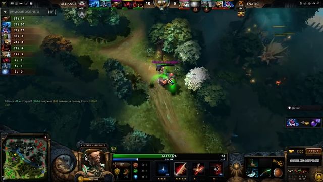 Fnatic vs Alliance - 1 game @ DreamLeague Lan finals V1lat & Caper ( 14.06.2014 ) смотреть онлайн