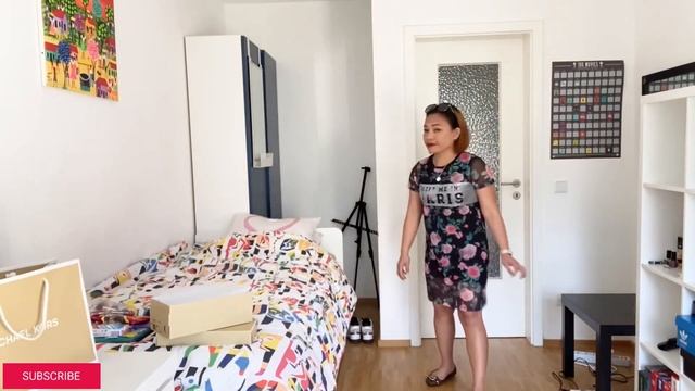 UNBOXING & REVIEW MICHAEL KORS FLAT SHOES FULTON MOC MINI MK LOGO!! смотреть онлайн