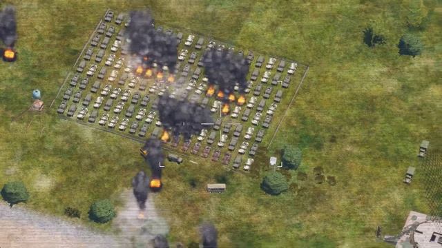 Today, One Bayraktar TB2 drone surprised a huge auto base - Arma 3 смотреть онлайн