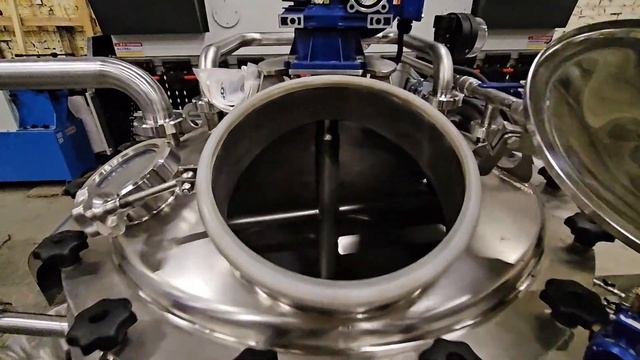 Вакуумная линия для производства косметики на 150 кг/час смотреть онлайн