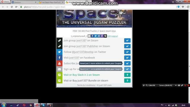 Получаем 2 ключа steam БЕСПЛАТНО!!! смотреть онлайн
