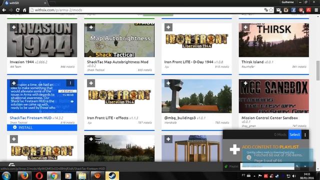 Como baixar mods pelo Sync beta para Arma 2 e Arma 3 смотреть онлайн