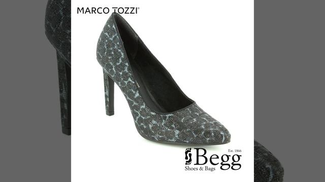 Marco Tozzi Metatos 22405-098 Black multi high-heeled s смотреть онлайн