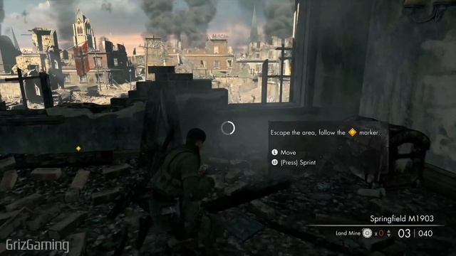 Sniper Elite V2 Remastered [PS4] First mins [Sniper Elite difficulty] смотреть онлайн
