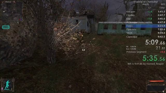 S.T.A.L.K.E.R.:Shadow of Chernobyl Any% 9:40.890 IGT (10:23.340 RTA) смотреть онлайн