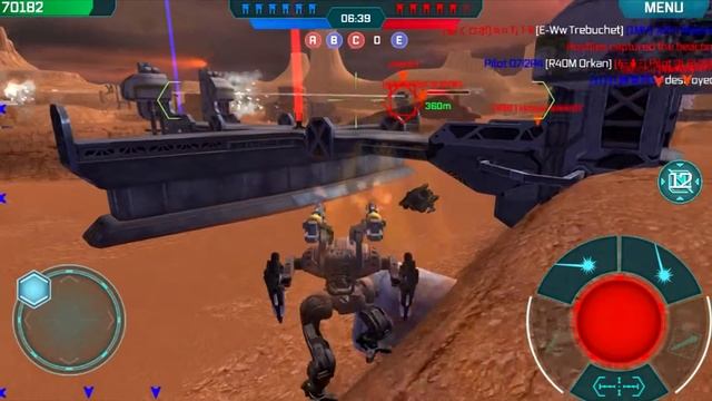 WAR ROBOTS TEST SERVER VIDEO CANYON MAP смотреть онлайн