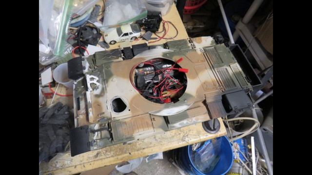 1/16th scale RC Israeli Tiran 5 tank Hooben T55 conversion Part 1 of 3 (project start and build) смотреть онлайн