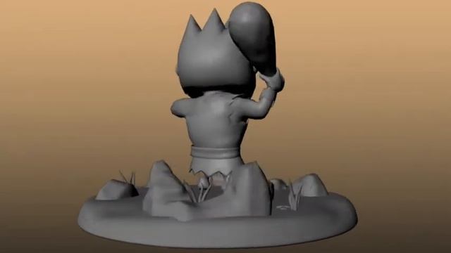 Ugg 3D Character Model Demo смотреть онлайн