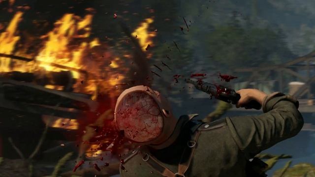 Sniper Elite 5 Rough Landing 573m Headshot - Sniper Elite Level смотреть онлайн
